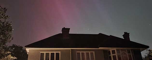 Northern lights down south